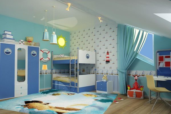 детская комната для мальчиков