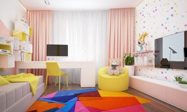 Обоями какого цвета оформить комнату ребенка